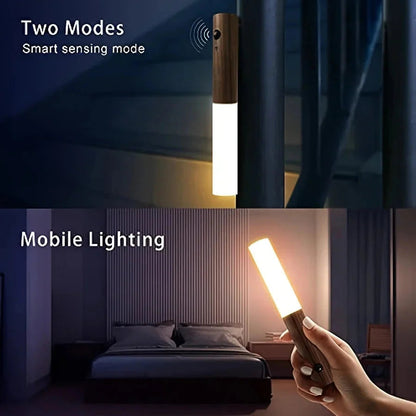 Luz LED Nocturna con Sensor de Movimiento | Recargable y Sin Cables – CasaSella™